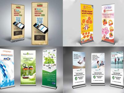 Mẫu thiết kế standee đẹp và sáng tạo